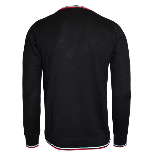 Spirit of the Streets "Premium" Jumper (schwarz rot/weiße Streifen)