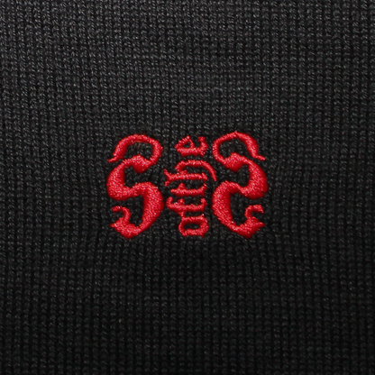 Spirit of the Streets "Premium" Jumper (schwarz rot/weiße Streifen)