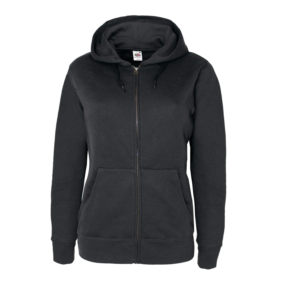 Fruit of the Loom Girly-Kapuzen-Zip-Jacket