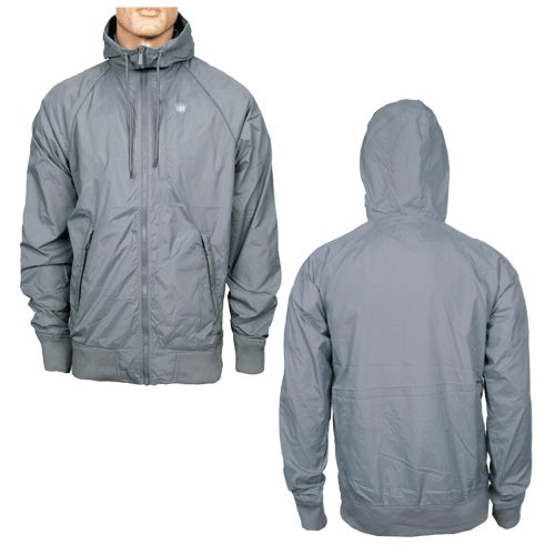 Kings League  Nylon Windjacke (grau/grey)