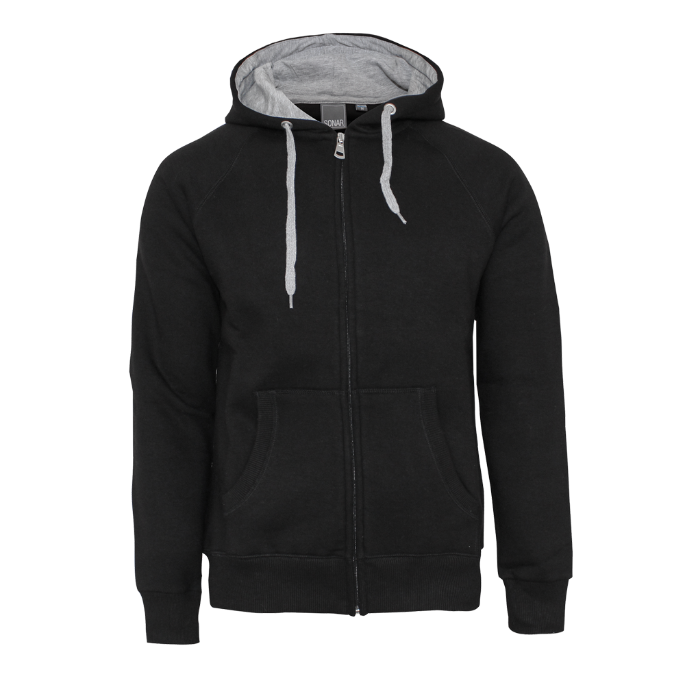 Sonar Rebel Men Zipjacke (schwarz/grau)