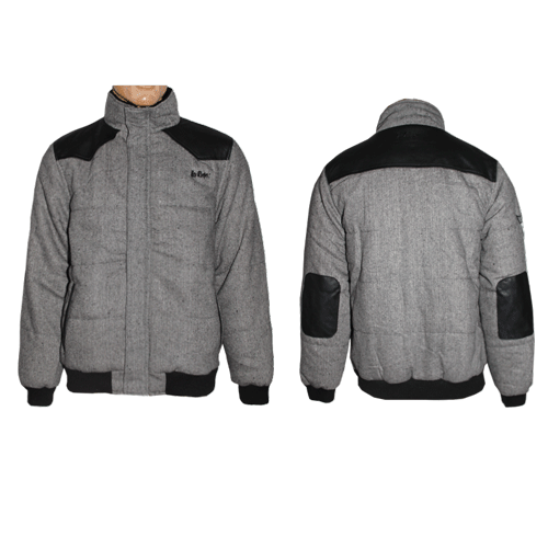 Lee Cooper "Tweed Sherp" Jacke (charcoal)