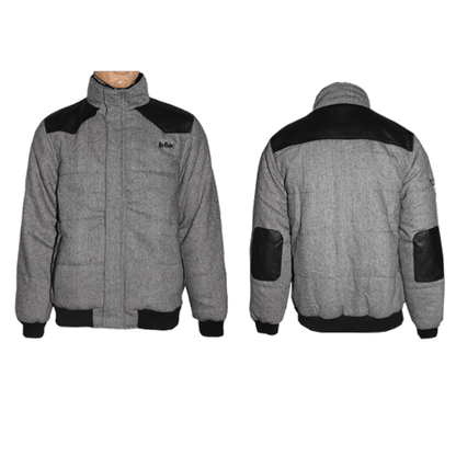 Lee Cooper "Tweed Sherp" Jacke (charcoal)