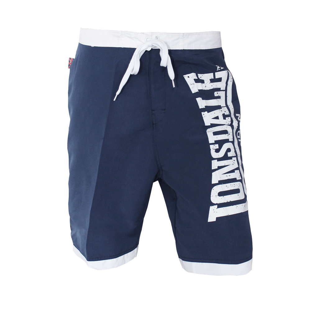 Lonsdale "Clennell" Bade Short (navy/weiss)