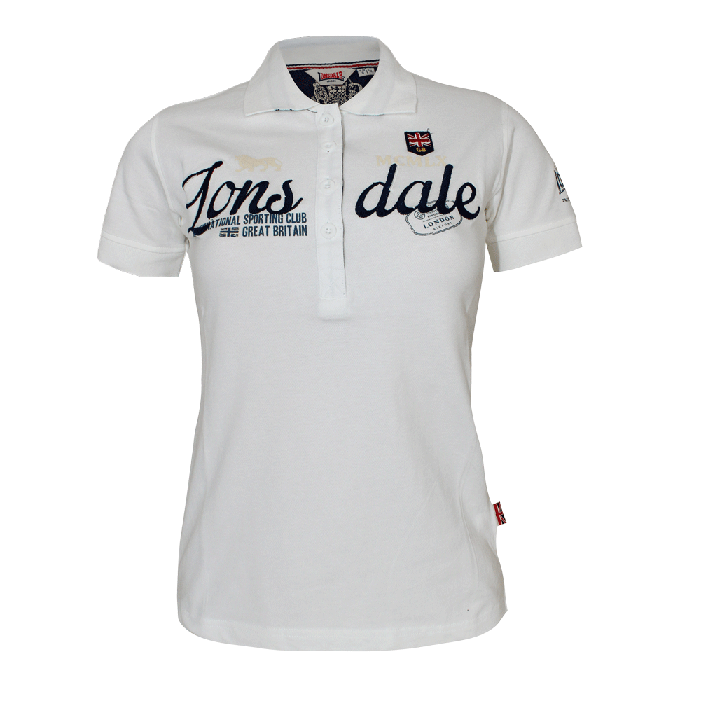 Lonsdale "Bangor" Girly Polo (stone)