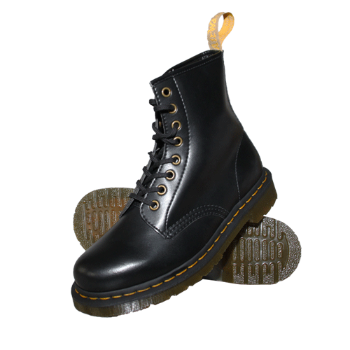 Dr.Martens Boots "Vegan 1460" (8Loch) ( Felix Rub Off) (black)