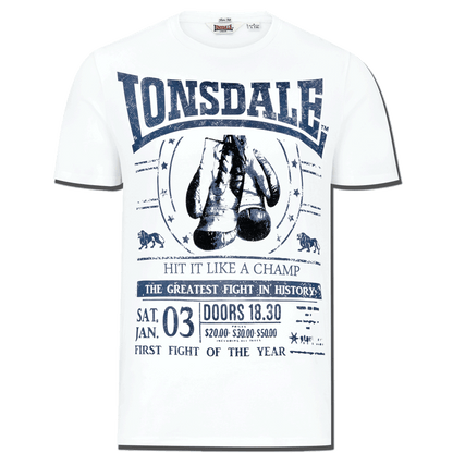 Lonsdale "Matson" T-Shirt (weiß)
