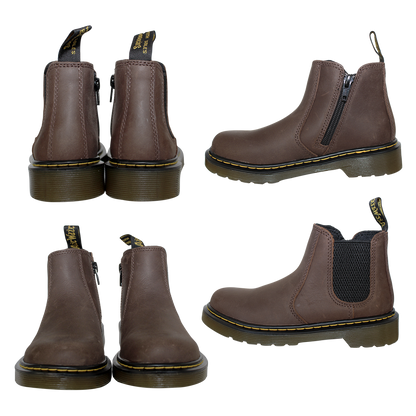 Dr.Martens "Banzai" Kinder Chelsea Boot (dunkelbraun)