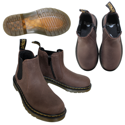 Dr.Martens "Banzai" Kinder Chelsea Boot (dunkelbraun)