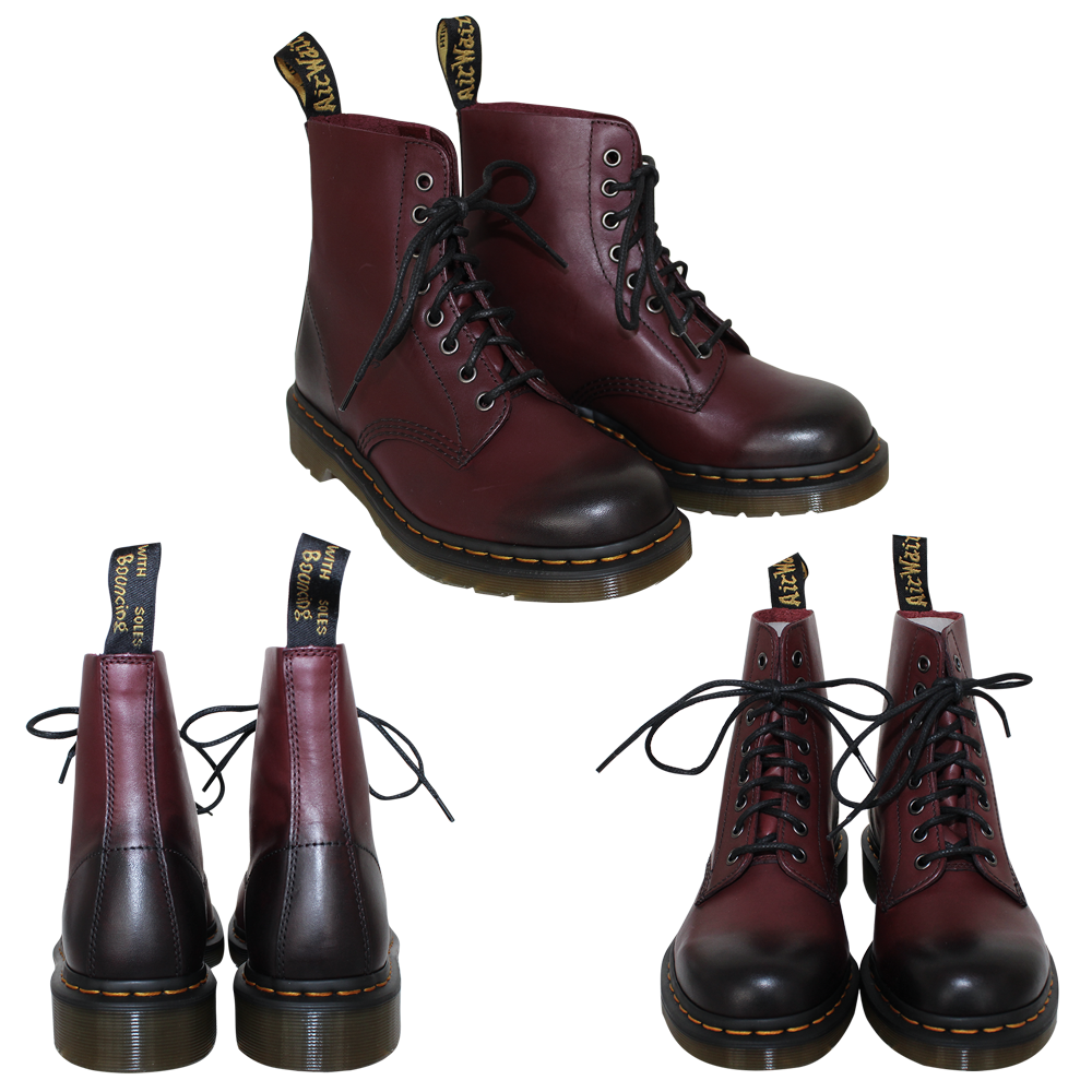 Dr. Martens "Pascal" Boot (8 Loch) (cherry red antique temperley) - Spirit of the Streets
