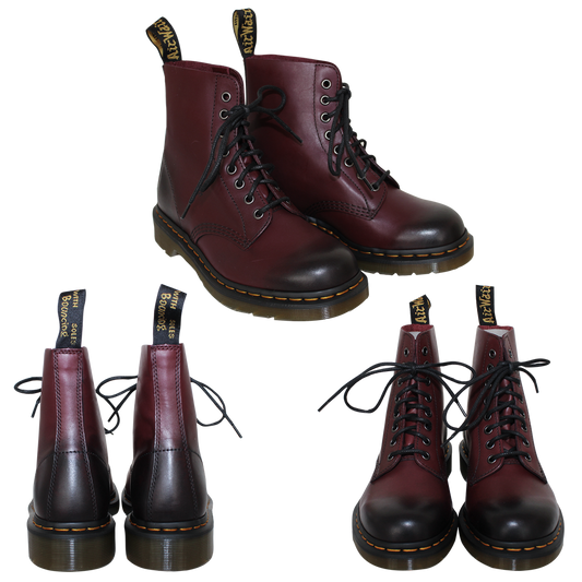 Dr. Martens "Pascal" Boot (8 Loch) (cherry red antique temperley) - Spirit of the Streets