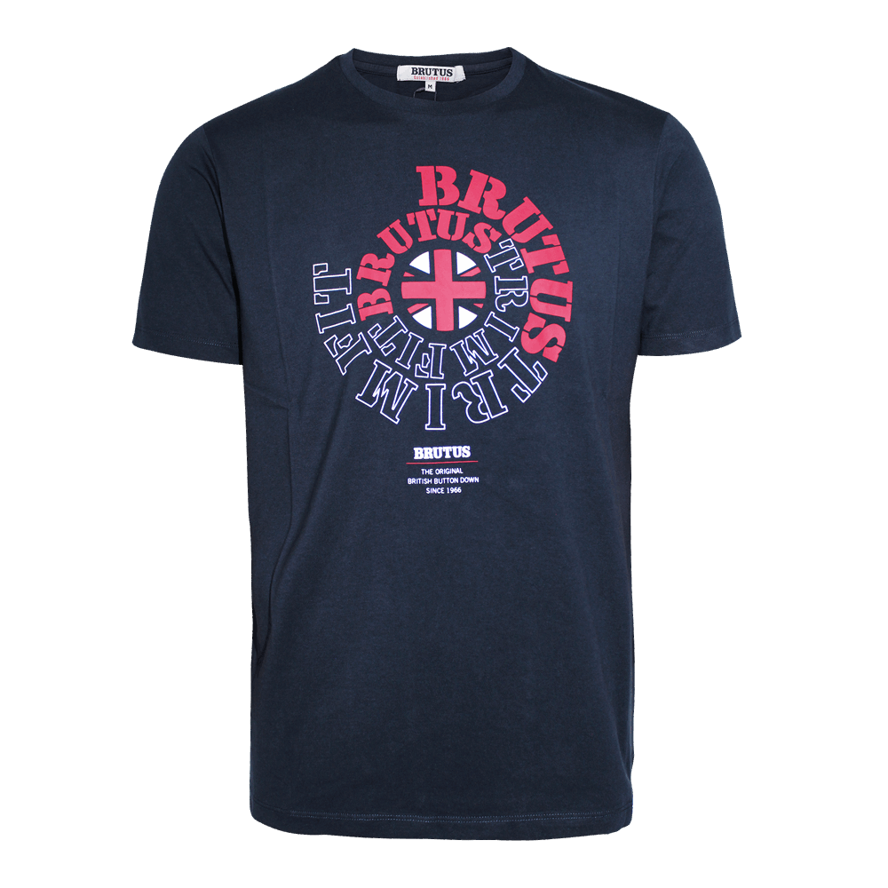 Brutus "Trimfit Logo" T-Shirt (navy)