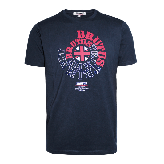 Brutus "Trimfit Logo" T-Shirt (navy)