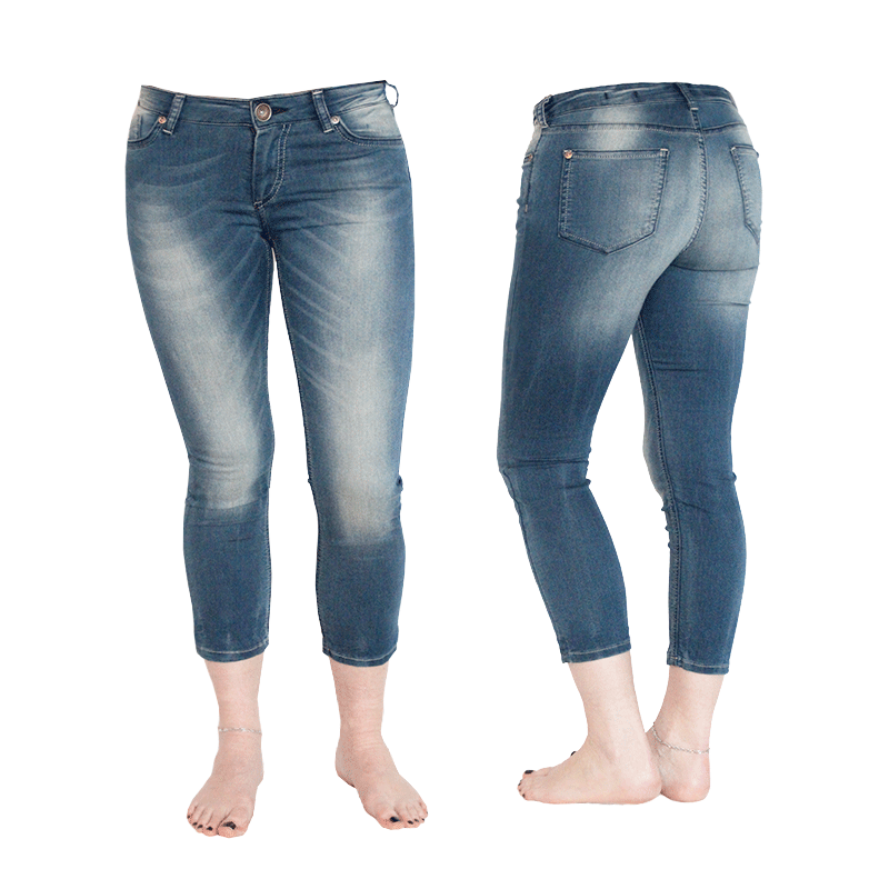Fuga "Felix" Girly 3/4 Hose (denim)