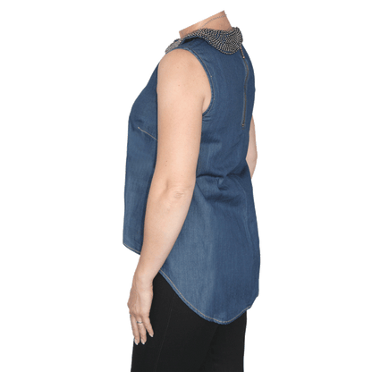 Fuga "Dewi" Girly Jeans Shirt (denim)