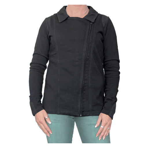 Fuga "Sarina" Girly Zip Jacke (black)