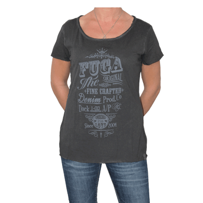 Fuga "Clarissa" Girly Shirt (black)