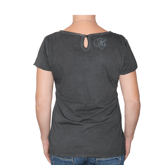 Fuga "Clarissa" Girly Shirt (black)
