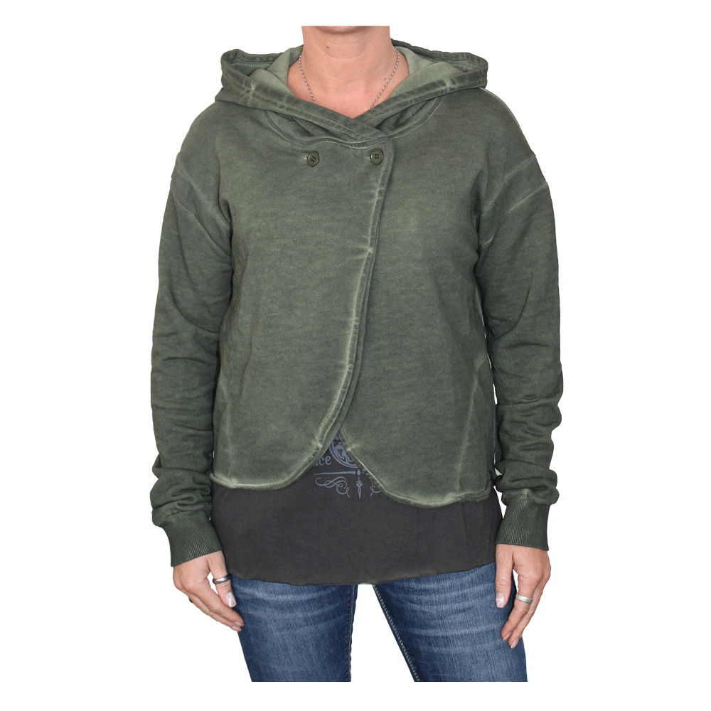 Fuga "Tina" Girly Kurzjacke/ Hooded (new olive)