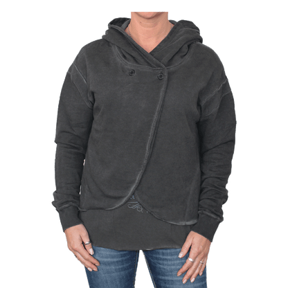 Fuga "Tina" Girly Kurzjacke/ Hooded (black)