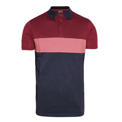 Gabicci Vintage Retro Polo (rot)
