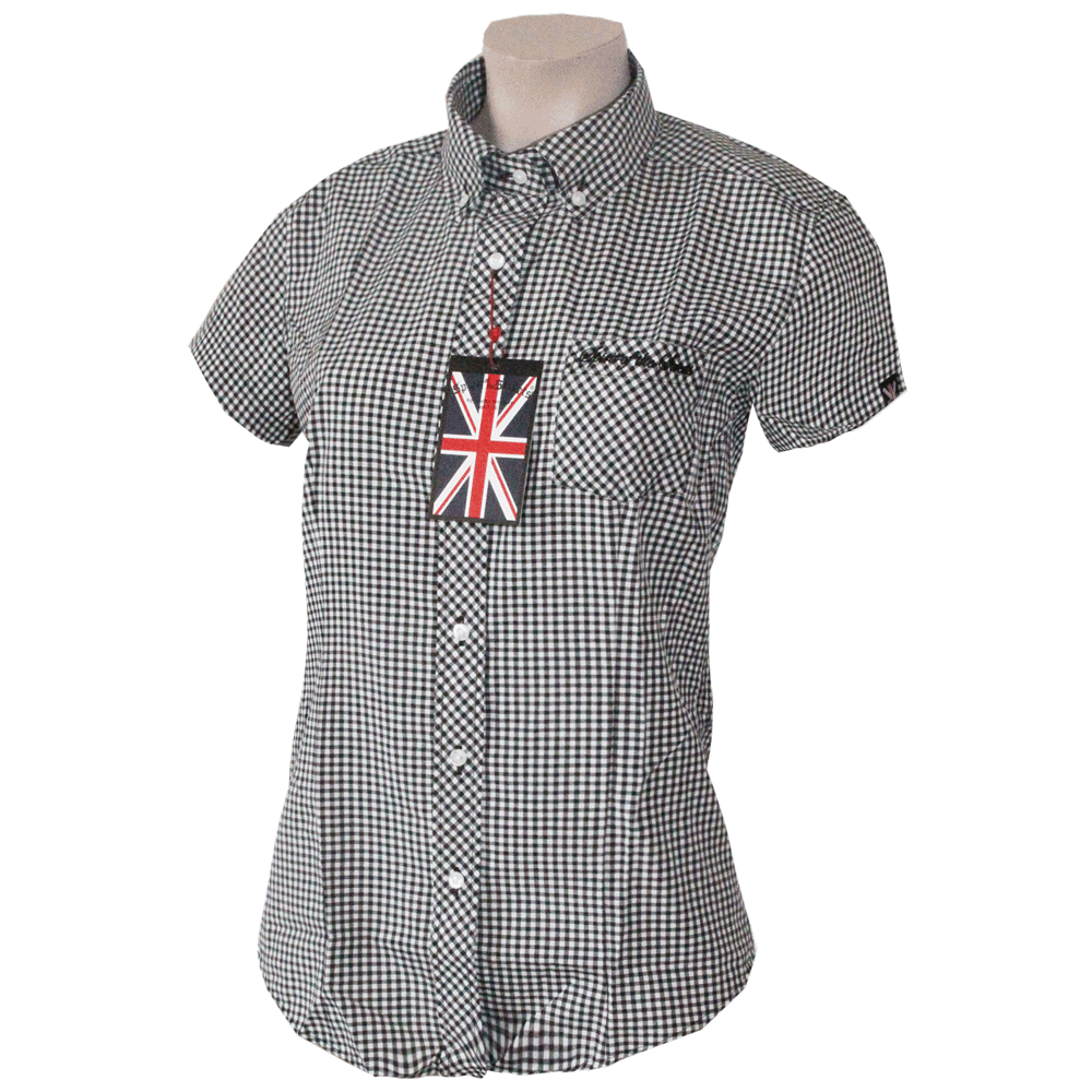 Spirit of the Streets "Brighton" Lady Button Down Hemd (kurz)