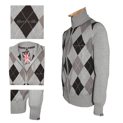 Spirit of the Streets "Greystone" Strickjacke / Knitted Jacket