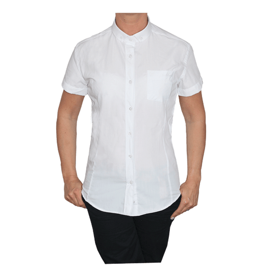 SotS "White" Lady Small Button Down Hemd (kurz)