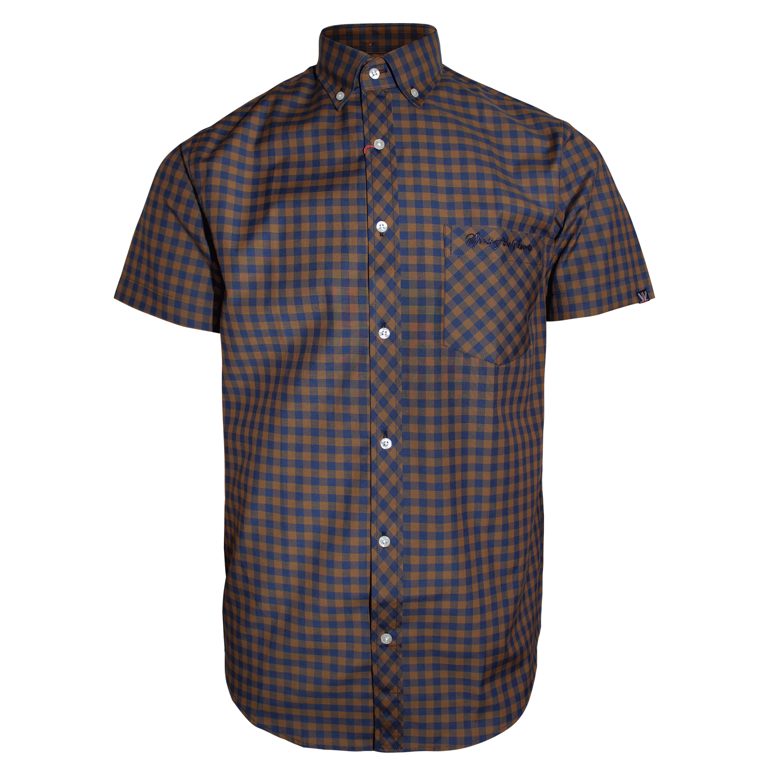 SotS "Rampside" Button Down Hemd (braun)