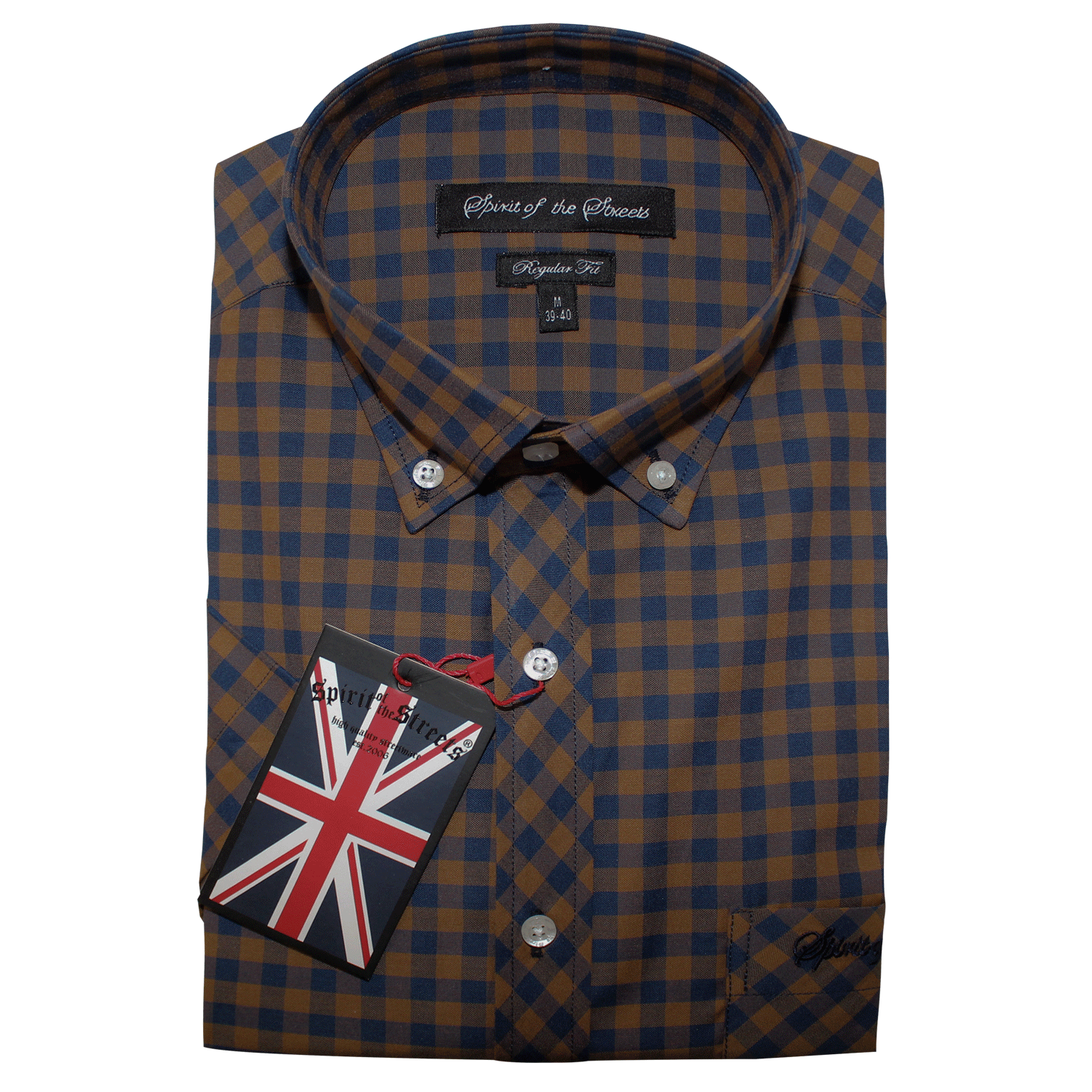 SotS "Rampside" Button Down Hemd (braun)