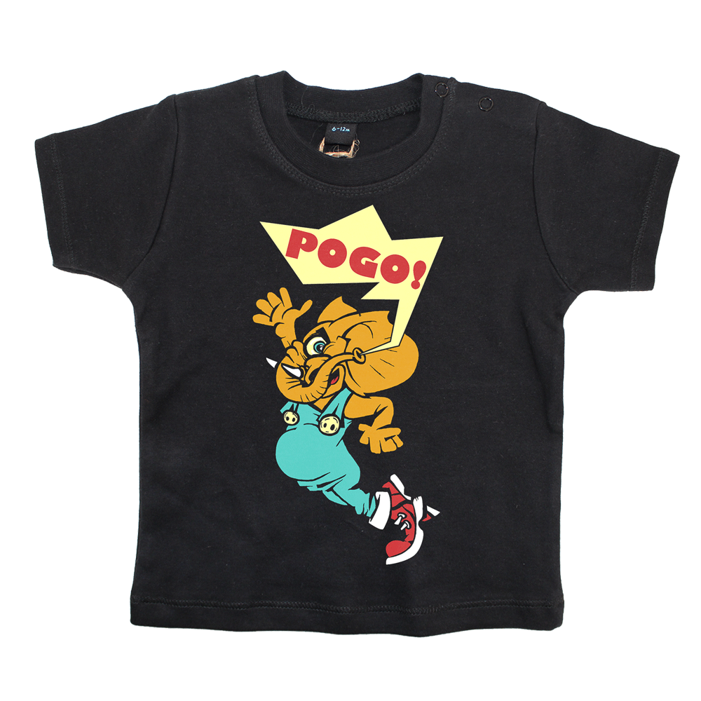 Pogo! Elephant" Baby Shirt
