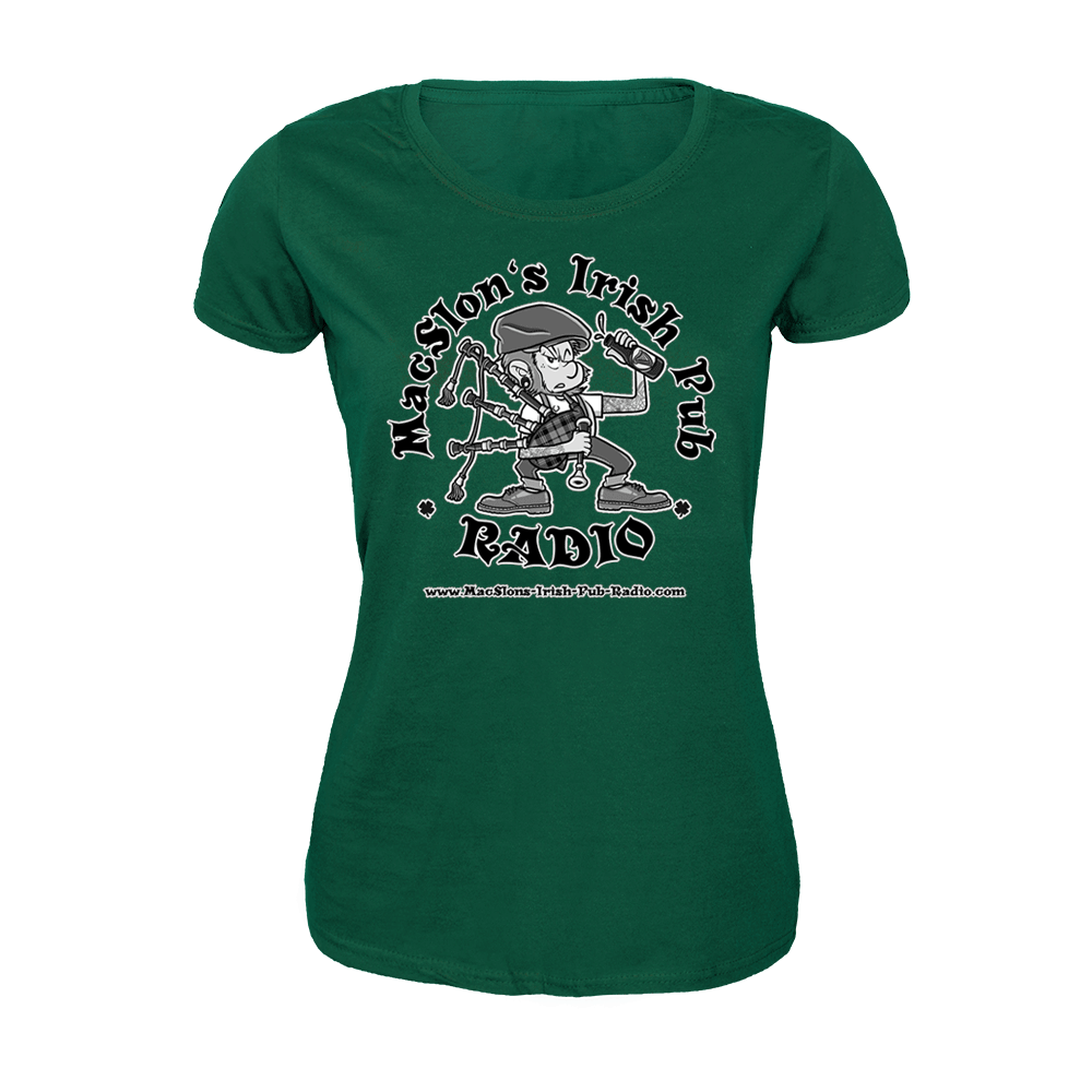 MacSlon's Irish Pub Radio "Logo" Girly Shirt