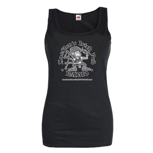 MacSlon's Irish Pub Radio "Logo" Girly Tank Top
