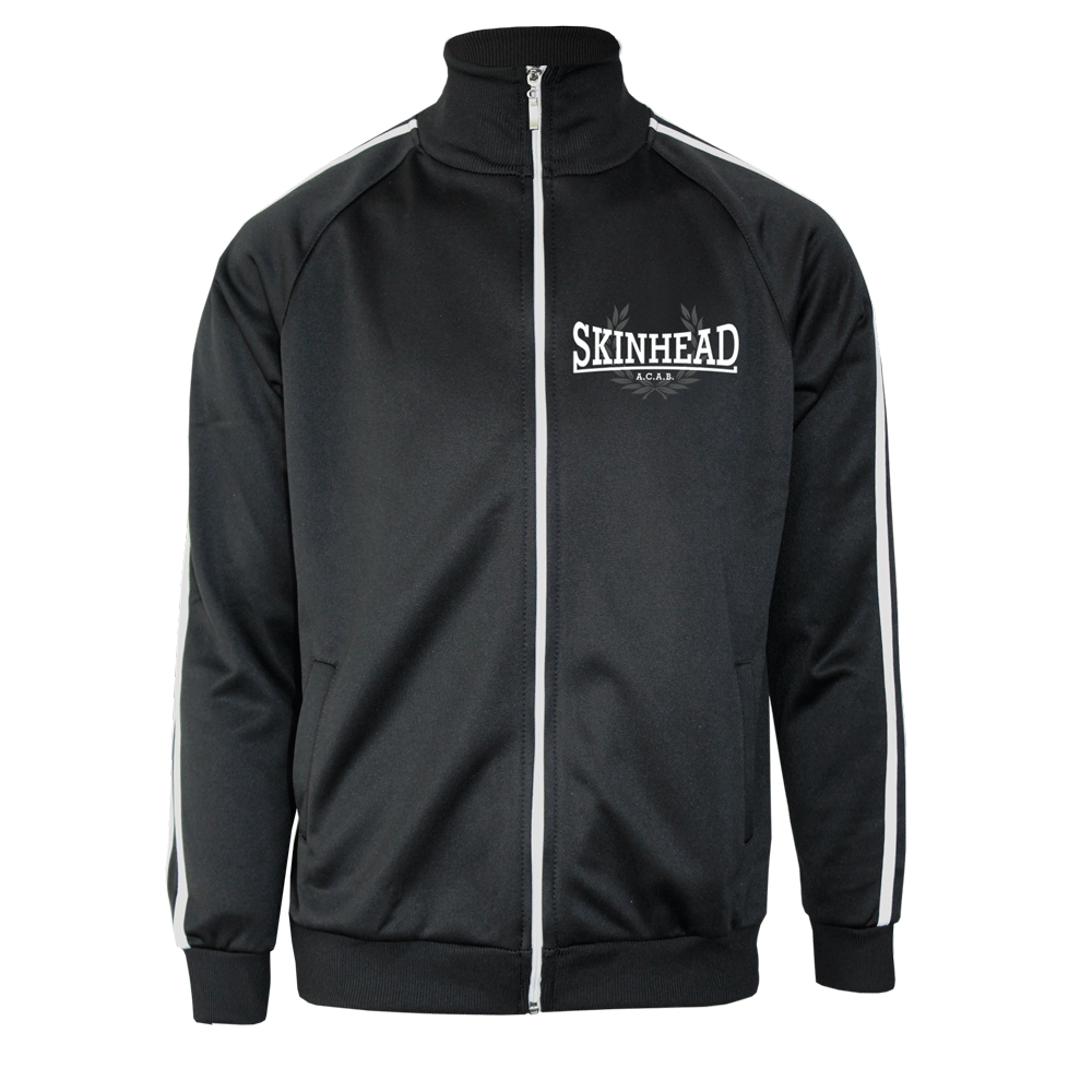 Skinhead A.C.A.B. (Laurel) Trainingsjacke mit Streifen (slimfit)
