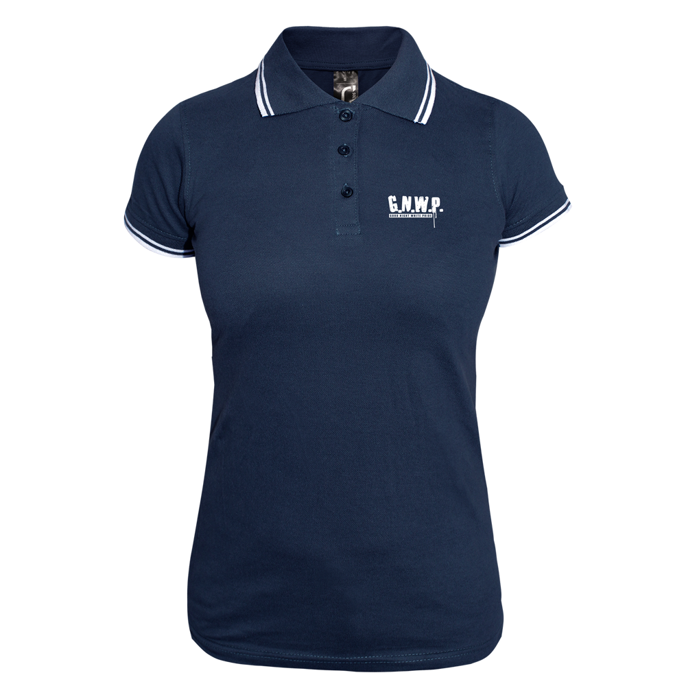 G.N.W.P. Girly Contrast Polo (navy/weiß)