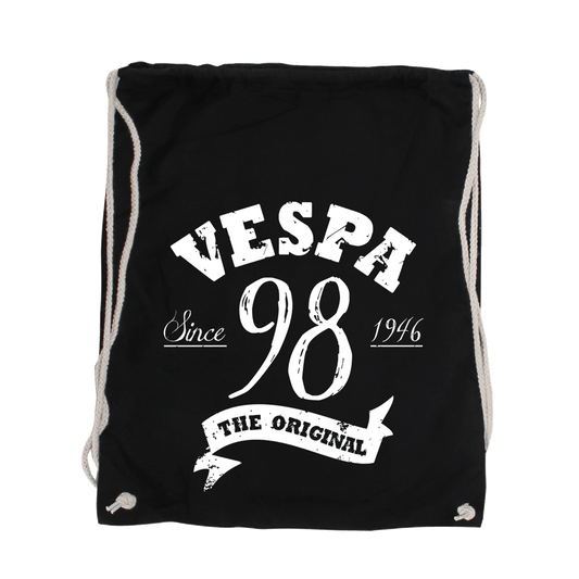 Vespa "98" Baumwoll Turnbeutel
