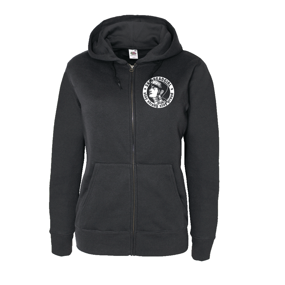 Skinheadgirl "Stay strong" Girly Kapuzenjacke