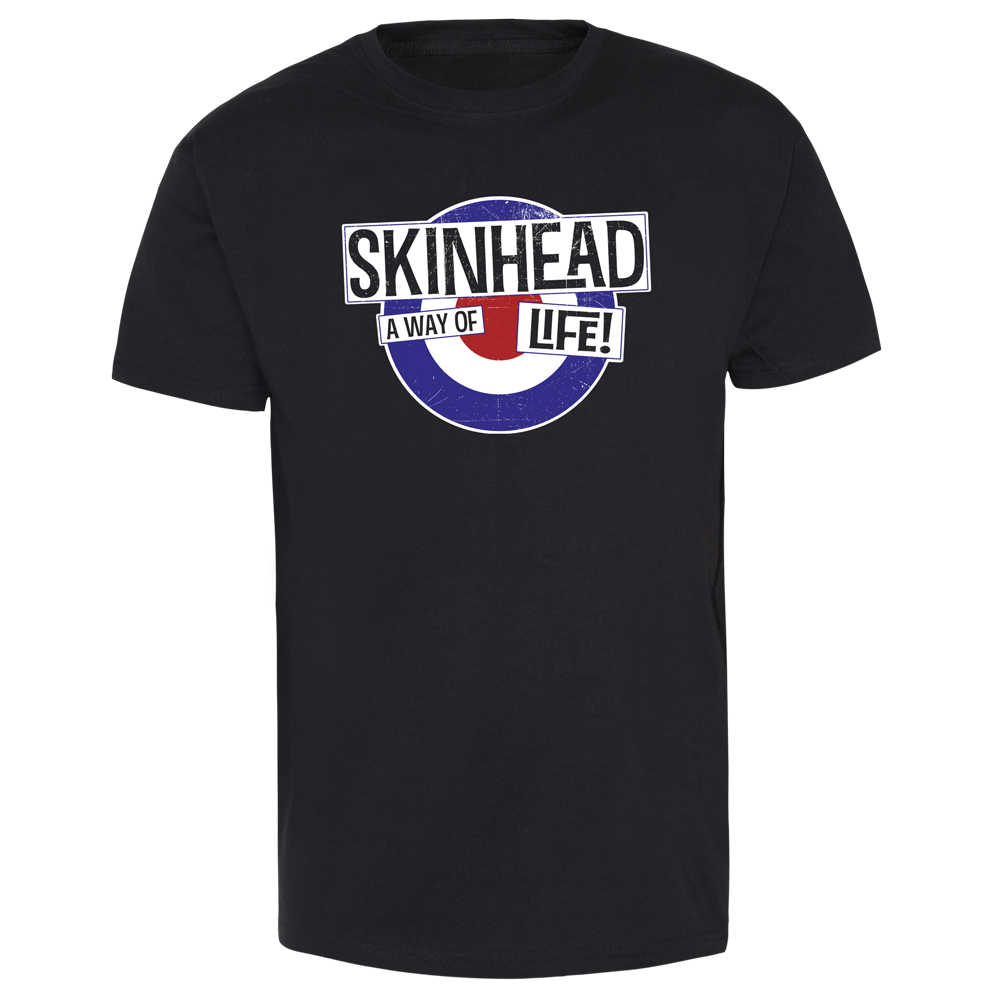 Skinhead "Mod" T-Shirt (schwarz)