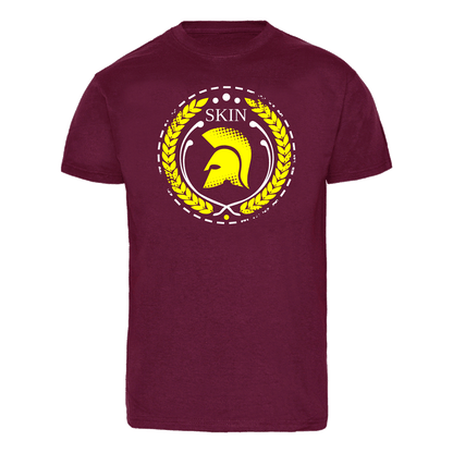 Skin "Trojan" T-Shirt (bordeaux)