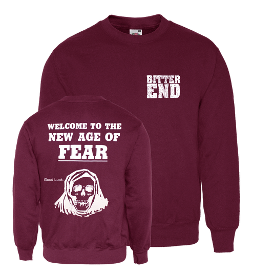 Bitter End "New Age" Sweatshirt (bordeaux)