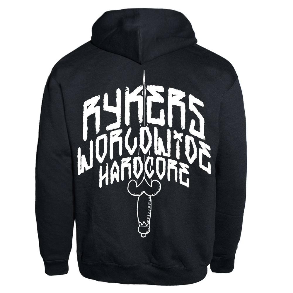 Rykers "Dagger" Zip Hoody (black)