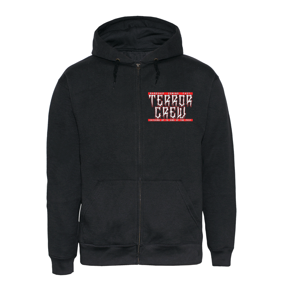 Terror "Hardship" Zip Hoody (black)