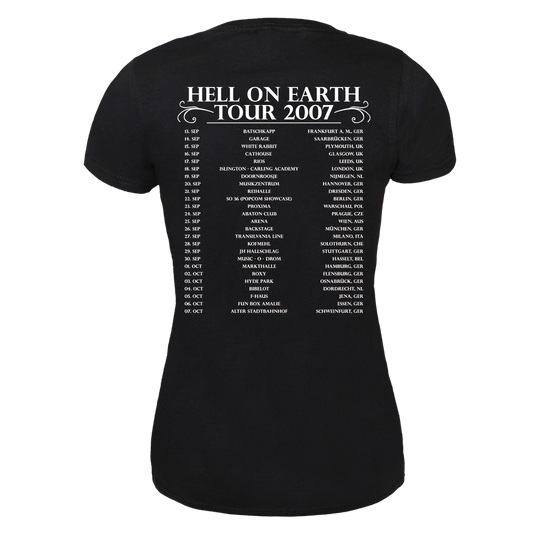 Walls of Jericho "Vixen" Girly Shirt (black)