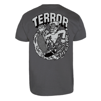Terror "Skater" T-Shirt (charcoal)