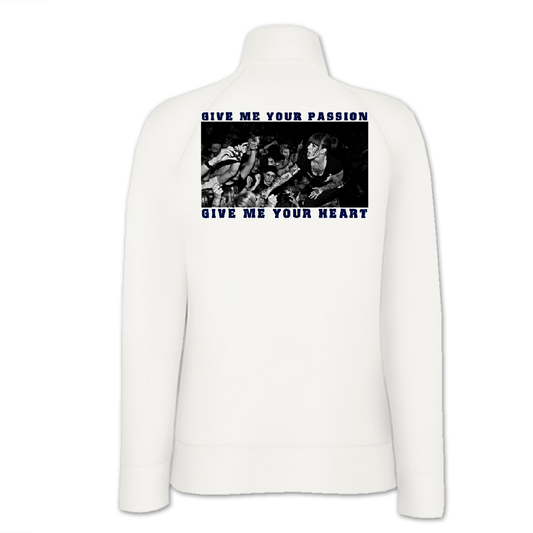 Walls of Jericho "Detroit" Girly Track Jacket (white)
