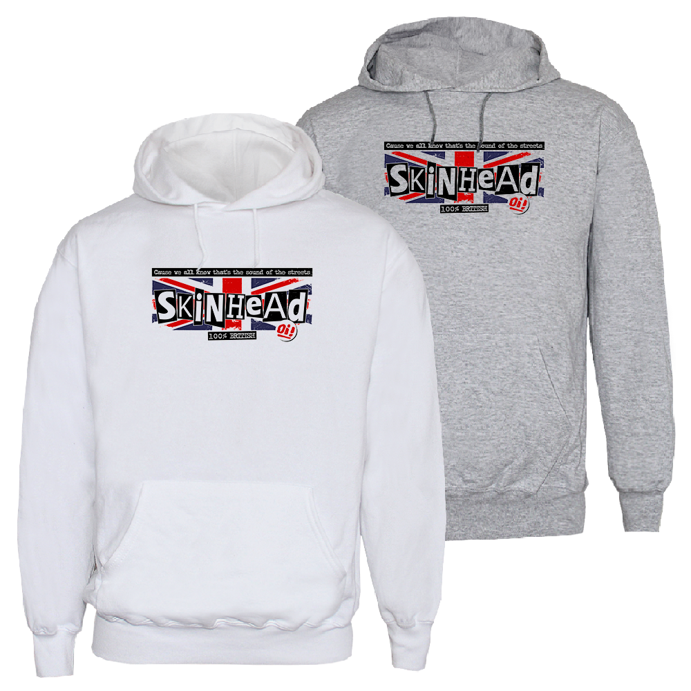 Skinhead "100 % British" Kapu / hooded