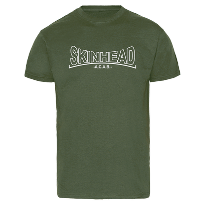 Skinhead "A.C.A.B." T-Shirt (oliv)