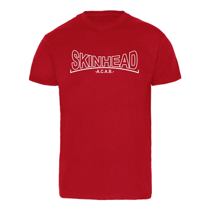 Skinhead "A.C.A.B." T-Shirt (red)