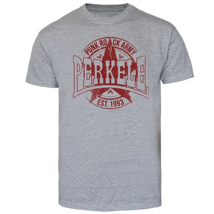 T-shirt Perkele "Punk Rock Army 2" (gris)
