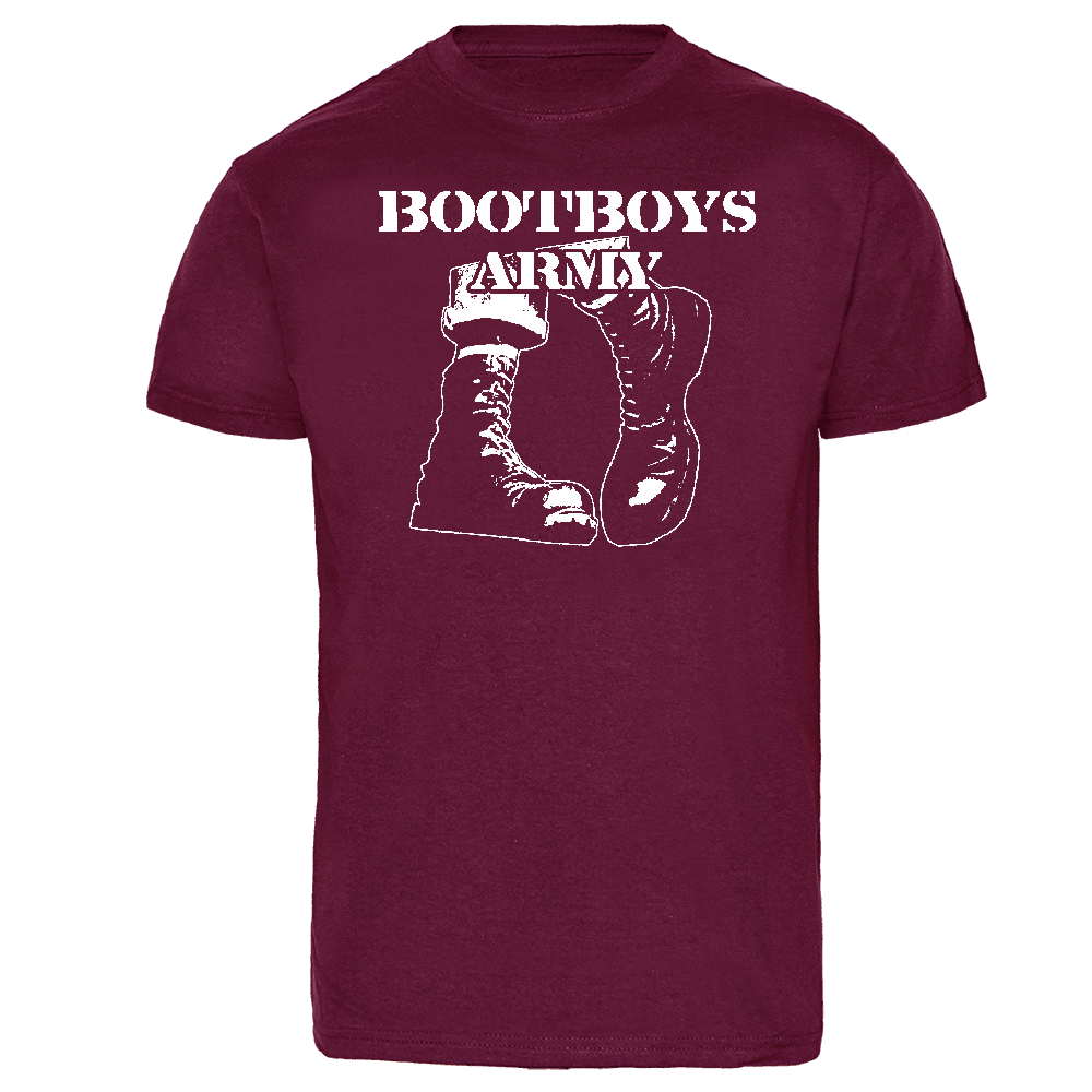 Bootboys Army T-Shirt (bordeaux)